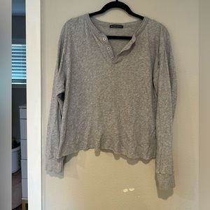 Brandy Melville Button Henley